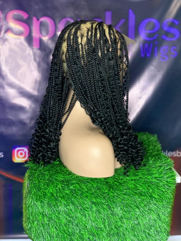 Box Braid Wig 24 Inch Natural 1b