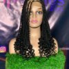 Box Braid Wig 24 Inch Natural 1b