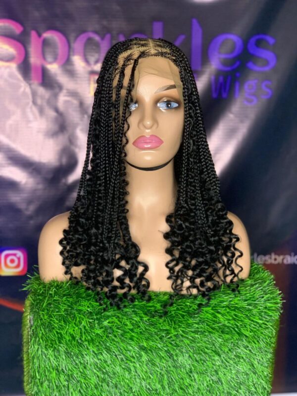 Box Braid Wig 24 Inch Natural 1b